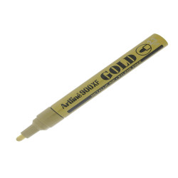 Marcatore permanente A 900 - a vernice - punta tonda - 2,3 mm - oro - Artline