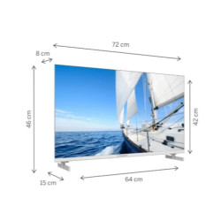 Thomson Google TV 32 HD White