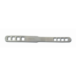 Abbassalingua bruenings in acciao inox, 19 centimetri CE 93/42