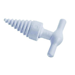 Apribocca Elicoidale in tecnopolimero iniettato atossico, autoclavabile con manopola zigrinata
