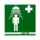 Cartello / Etichetta Adesiva Doccia Emergenza