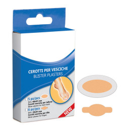 Cerotto Idrocolloidale per Vesciche Formato Piccola ( Dita ) conf 6 pz CE 93/42