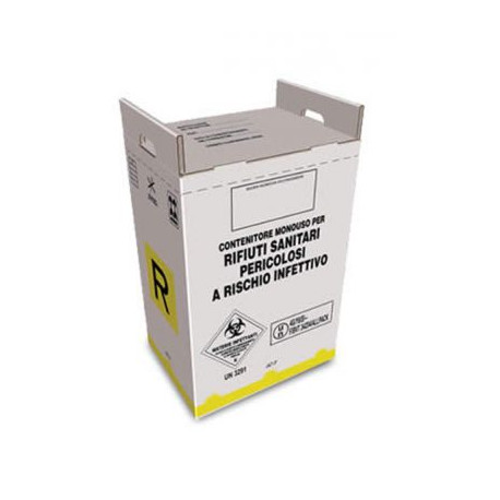 Contenitore Rifiuti Pericolosi 12 Litri Omologato cm 22 x cm 20 x cm 27