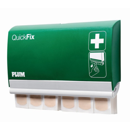 Dispenser Cerotti Quickfix con 90 Cerotti Blu Rilevabili dai Metal Detector