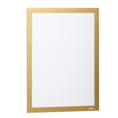 Cornice adesiva Duraframe - A4 - 21 x 29,7 cm - oro - Durable