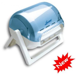 Dispenser portabobina chiuso per carta mani in ABS chiuso da banco o da muro HACCP