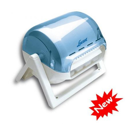 Dispenser portabobina chiuso per carta mani in ABS chiuso da banco o da muro HACCP