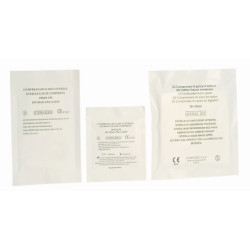 Garza Idrofila Sterile Compressa Cm 10 x 10 (25 Strati) CE 93/42