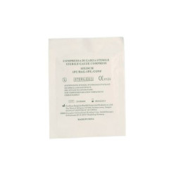 Garza Idrofila Sterile Compressa Cm 10 x 20 CE 93/42