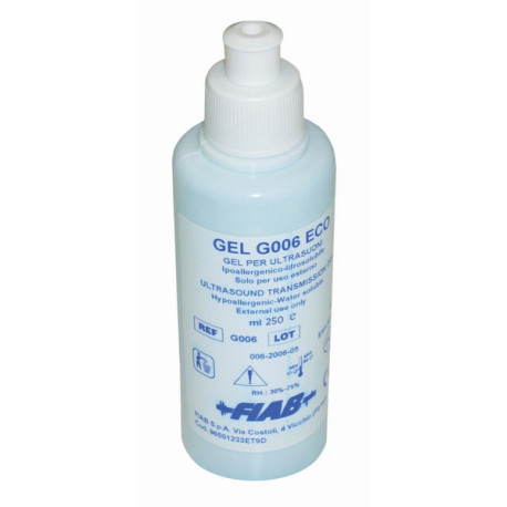 Gel per Ultrasuoni ml 260  liquido per ultrasuoni per una migliore conducibilità elettrica