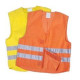 Gilet Alta Visibilità in Tessuto Fluorescente 3M Alta visibilità CE 93/42