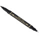 Marcatore permanente Twin tip - doppia punta fine-extra fine - nero - Pentel