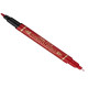 Marcatore permanente Twin tip - doppia punta fine-extra fine - rosso - Pentel