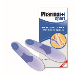 Plantari in silicone con scarico calcareale e metatarsale Taglie: M 39-40 / L 41-42 / XL 43-44
