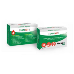 Pratico kit per disinfettare e detergere CE 93/42 8 Bustine