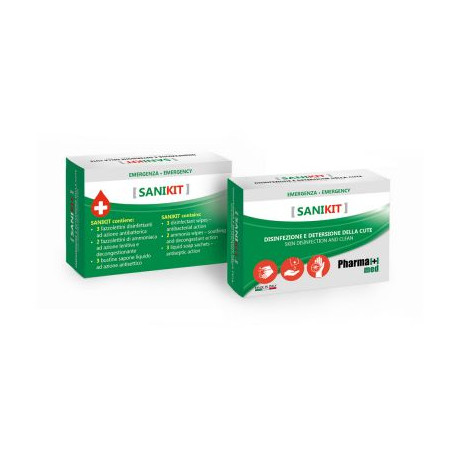 Pratico kit per disinfettare e detergere CE 93/42 8 Bustine