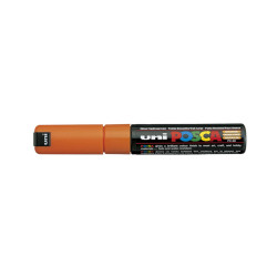 Marcatore Uni Posca PC8K  - punta a scalpello 8mm - arancio - Uni Mitsubishi