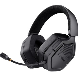 Trust CARUS CUFFIA WIRELESS DOPPIA CONNESSIONE BT + 2,4GHz GXT493 - NERO
