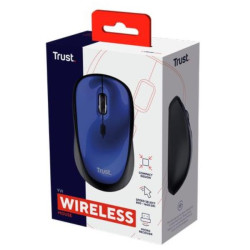 Trust YVI MOUSE OTTICO WIRELESS COMPATTO DAL DESIGN CONFORTEVOLE - BLU