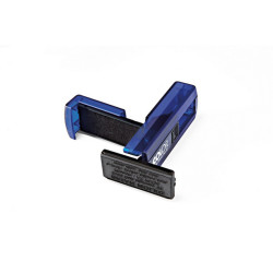Timbro Pocket Stamp Plus 30 - 18 x 47 mm - 5 righe - autoinchiostrante - blu indaco- Colop