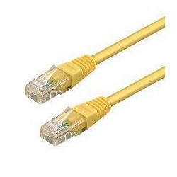 WP Europe PATCH UUTP CAT.6 PVC GIALLO 5M