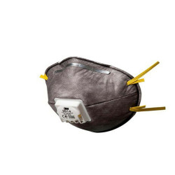 Mascherina 9914 - con carboni attivi - monouso - filtro FFP1 - 3M - conf. 10 pezzi