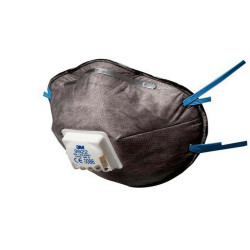 Mascherina 9922 - con carboni attivi - monouso -  filtro FFP2 - 3M - conf. 10 pezzi