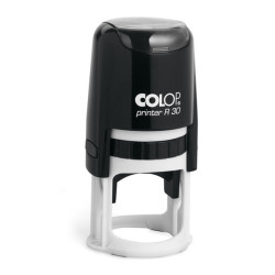 Timbro Printer R30 - diametro 30 mm - 5 righe - personalizzabile - autoinchiostrante - Colop