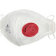 Mascherina filtrante FFP3 - con valvola - pieghevole verticalmente - monouso - Deltaplus - conf. 10 pezzi (imbustate singolarme