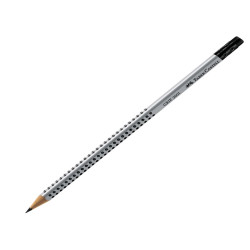 Matita di grafite Grip 2001 - gradazione HB - triangolare - con gommino - Faber-Castell