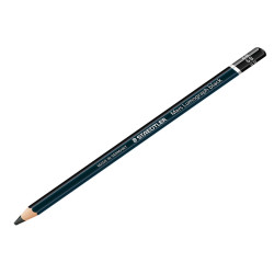 Matita di grafite tipo carboncino Mars Lumograph Black - gradazione 6B - Staedtler