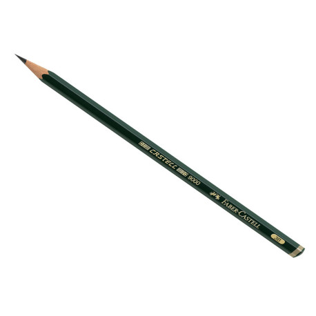 Matita in grafite Castell 9000 - gradazione 3B - esagonale - Faber-Castell