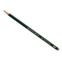 Matita in grafite Castell 9000 - gradazione 4H - esagonale - Faber-Castell