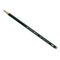 Matita in grafite Castell 9000 - gradazione F - esagonale - Faber-Castell