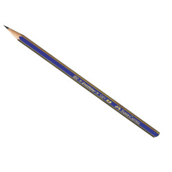 Matita in grafite Goldfaber 1221 - esagonale - gradazione F - Faber-Castell